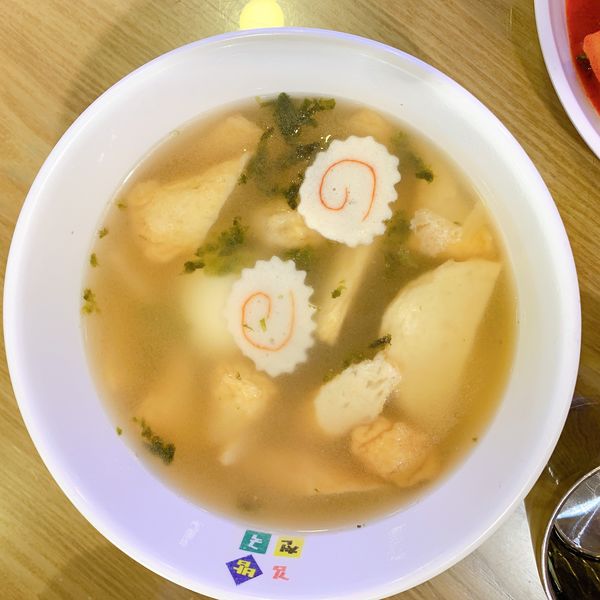 鱼饼汤 ￥
