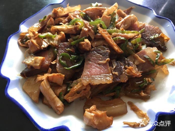悦来饭店-腊肉炒笋丝图片-祁门县美食-大众点评网