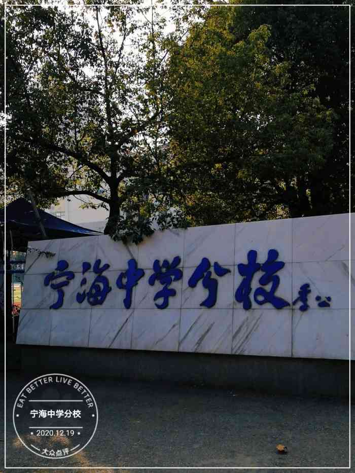 宁海中学分校"女儿明年小升初,学区是宁海中学,最近上网.