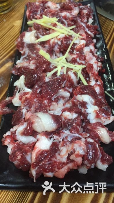 支大牛肉手切新鲜肥牛图片 第1张
