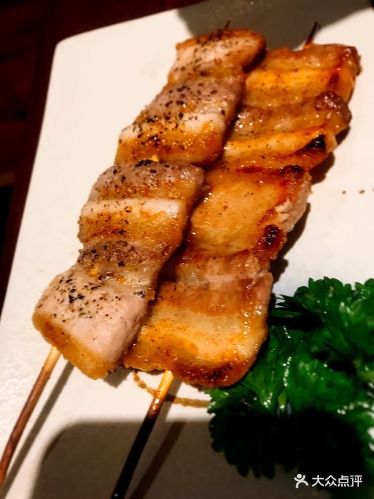 舞心日式料理(青岛万象城店)烤五花肉串图片