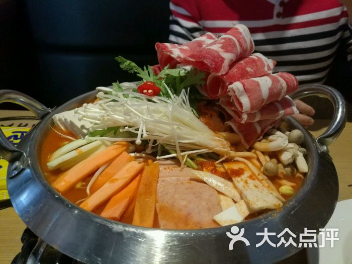 wahawaha新派韩餐(虹桥坊店)牛肉部队火锅图片 - 第527张