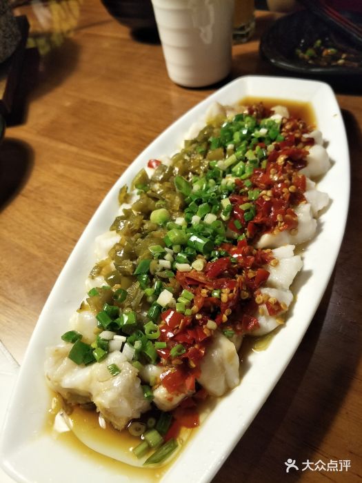 六乃喜风味小吃餐厅(文化东路店)双椒蒸鱼块图片 第277张