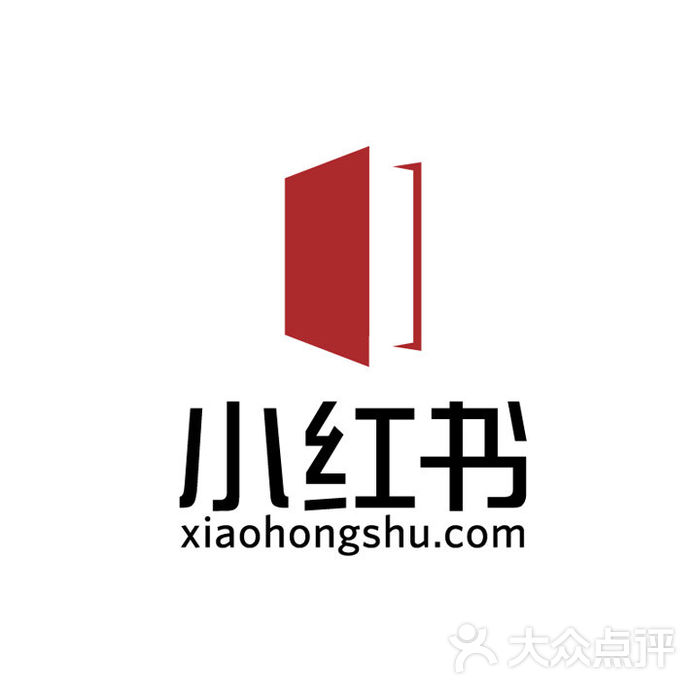 小红书 logo方s