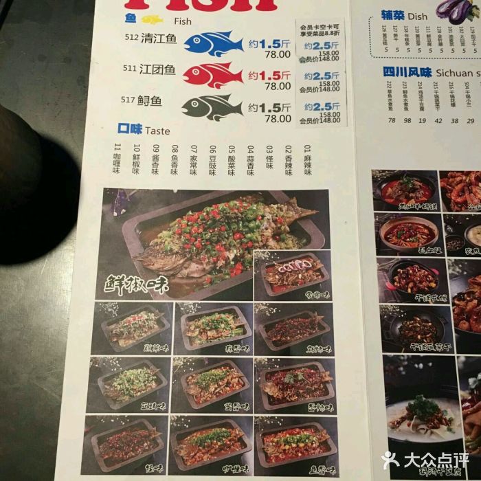 炙灼炉鱼菜单图片 第9张