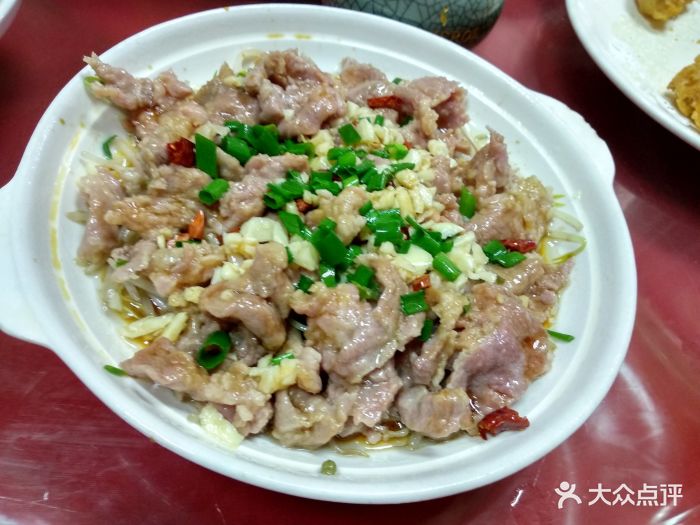 葱油肉羹