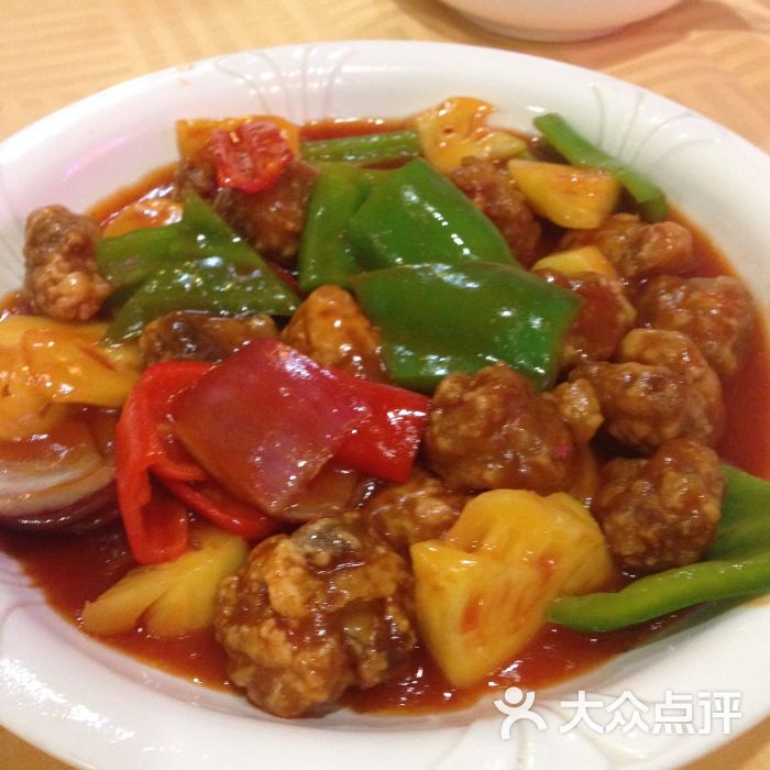 菠萝生炒排骨