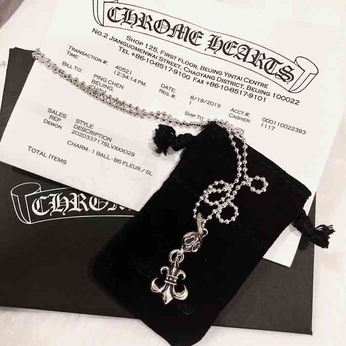 chrome hearts(北京银泰in01店)-"作为一个克罗心的粉