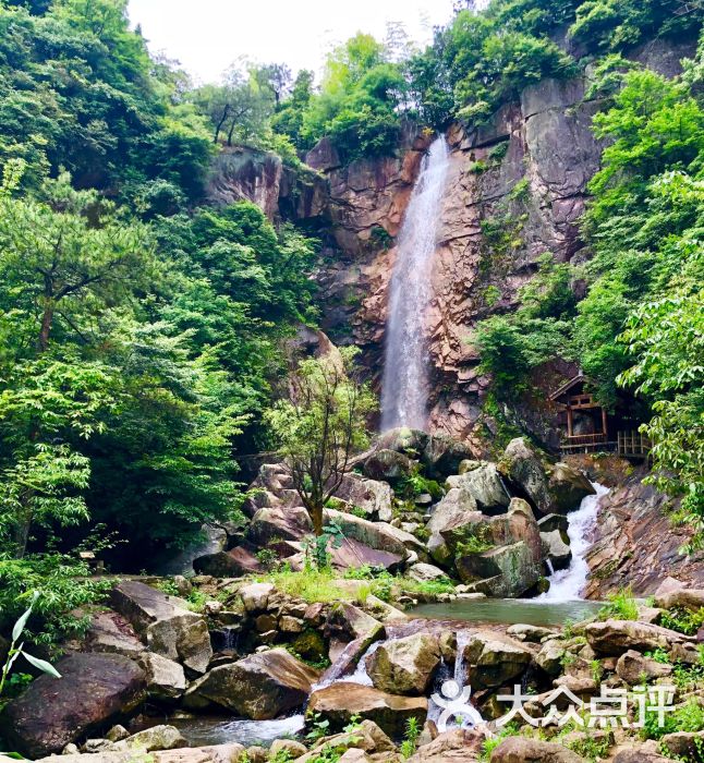 天台山石梁飞瀑景区图片 - 第3张