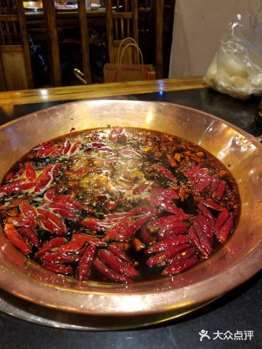 蜀锦味老火锅(海椒店)牛油红锅图片
