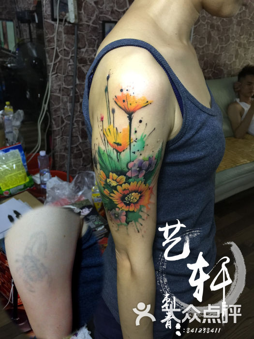 ┃深圳南山艺轩3d纹身