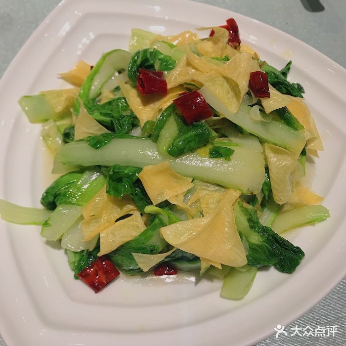 阿五黄河大鲤鱼(华润万象城店)小白菜烧豆筋图片