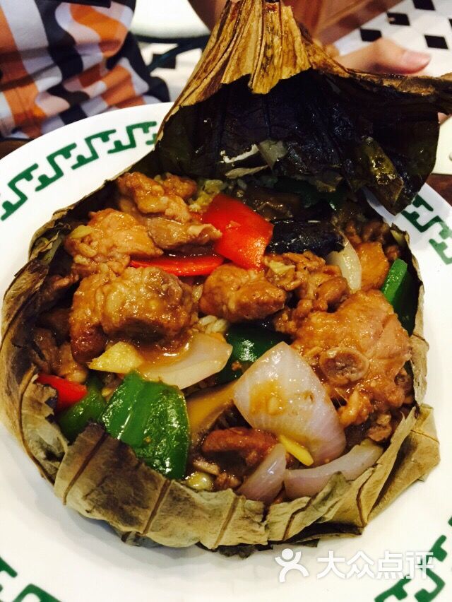 荷叶排骨饭