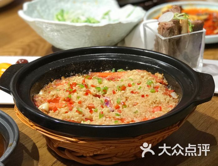 莫高时尚餐厅砂锅焗蟹柳图片 第6张