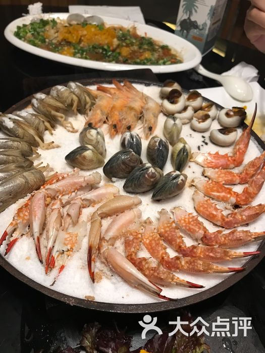 旅马餐厅(丝联店)-盐焗海鲜拼盘图片-杭州美食-大众