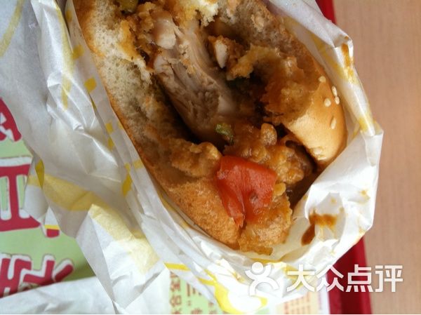 肯德基 干锅鸡腿堡