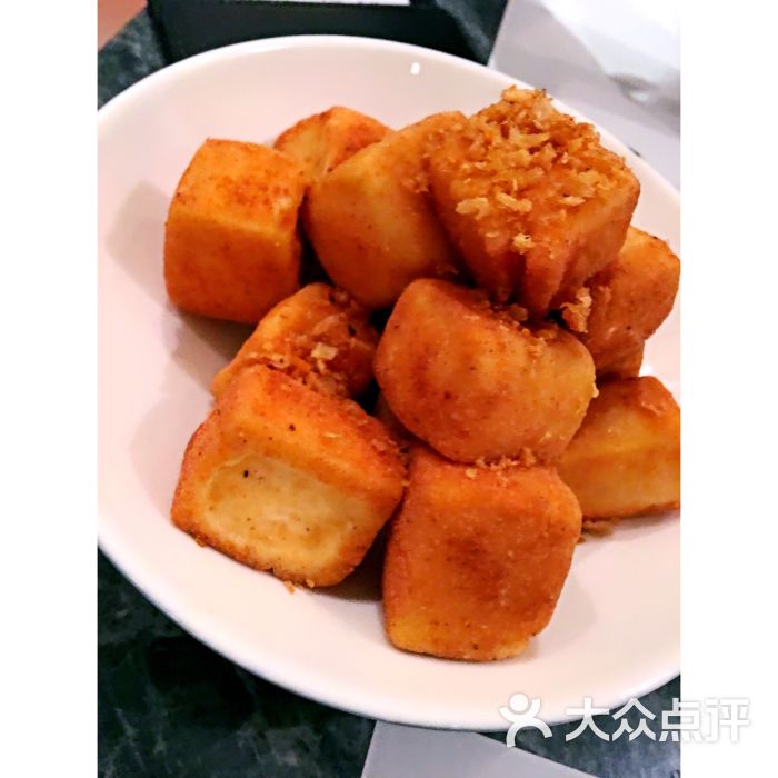 一口炸豆腐