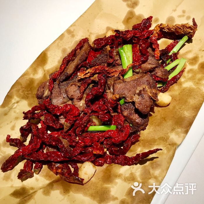 纸包牛肉