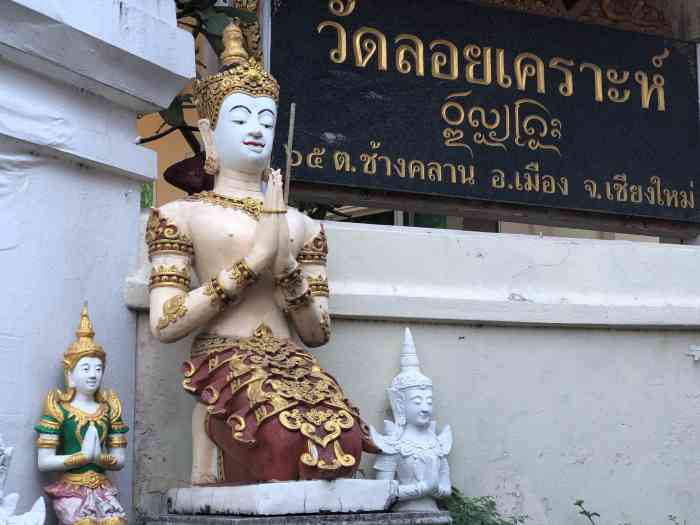洛柯寺-"清迈古城里有很多寺庙,所以出门穿夹脚拖是.