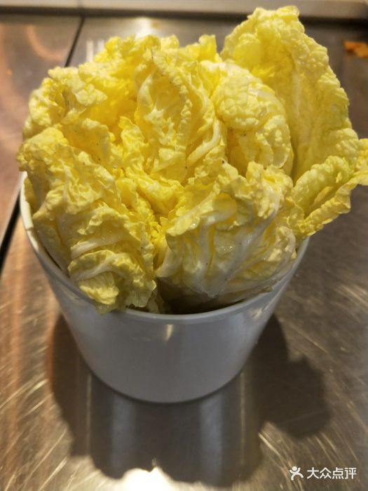 小木船潮汕牛肉火锅(小屯路店)大白菜图片 - 第5张