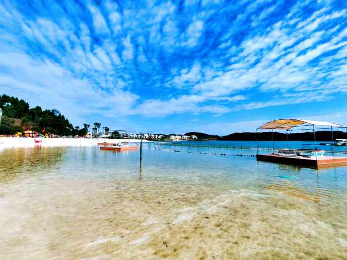 仙海旅游度假区-"清明节放假去的,仙海风景区由水库,.