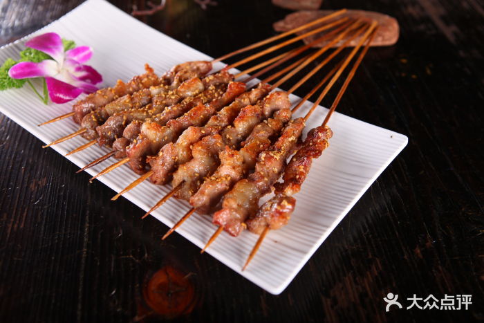 碳烤羊肉串