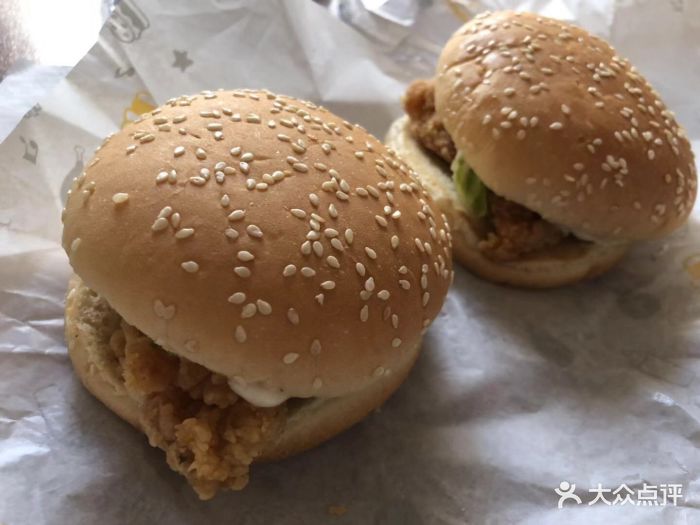 华莱士炸鸡汉堡(理工大学店)香辣鸡腿堡图片 - 第3张