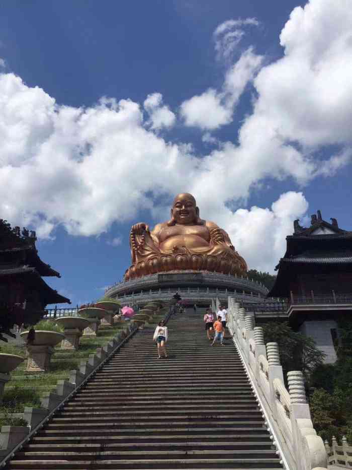 露天弥勒大佛售票处-"奉化雪窦圣禅寺位于雪窦山国家.
