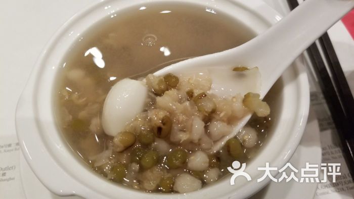 鼎泰丰(港汇广场店-百合绿豆汤图片-上海美食-大众点评网