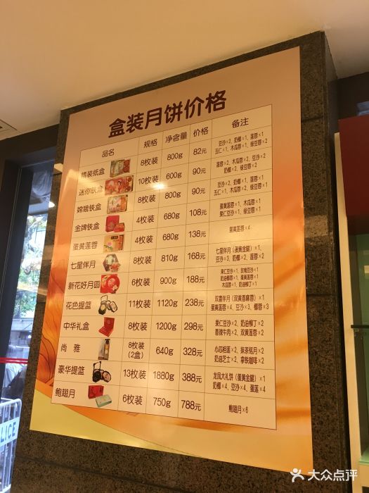 杏花楼(福州路总店)--价目表-菜单图片-上海美食-大众