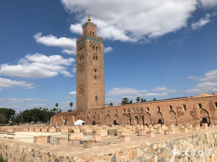库图比亚清真寺尖塔-图片-马拉喀什景点门票-大众点评网