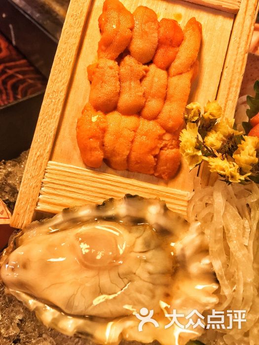 原板海胆刺身