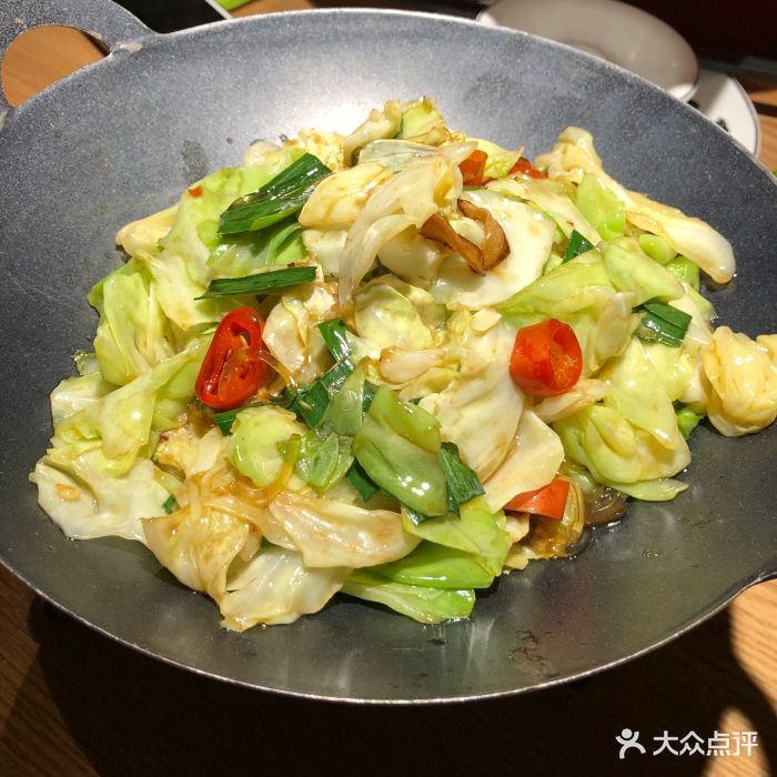 老屋时光川菜生活(吾悦广场店)干锅球菜图片 - 第25张