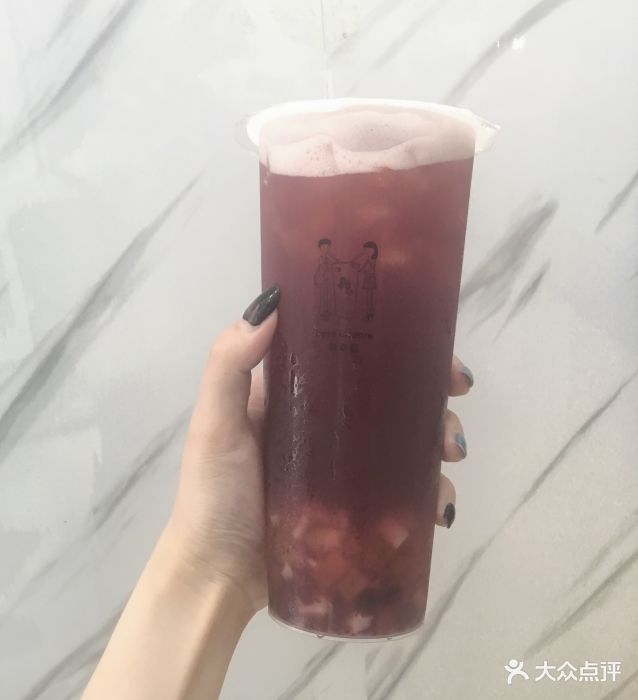 蓝莓水果茶