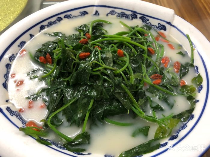 上汤绿线叶
