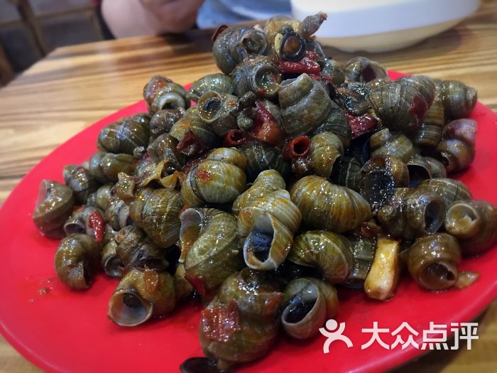 大黄蜂烧烤烤螺丝图片 - 第1张