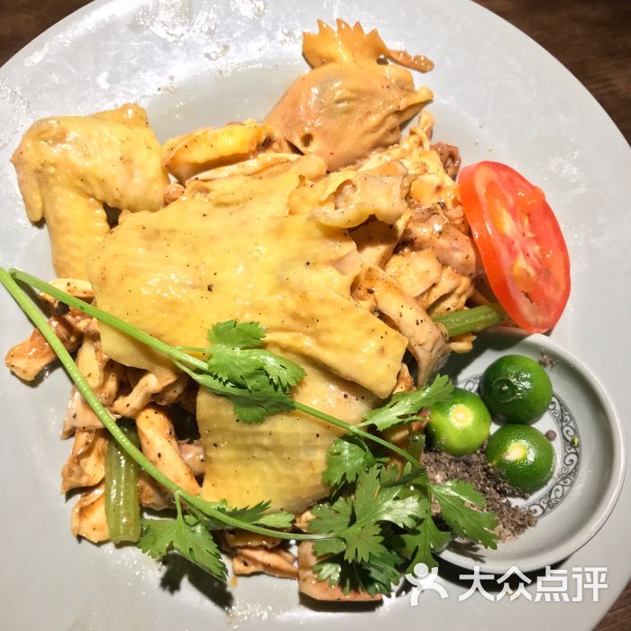 大头虾越式风味(光明广场店)-麻油鸡图片-广州美食-大众点评网