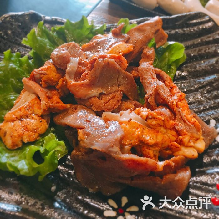 香辣调味牛心肉