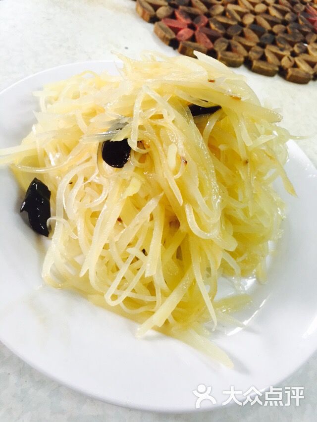 大槐树烤肉馆-拌土豆丝图片-北京美食-大众点评