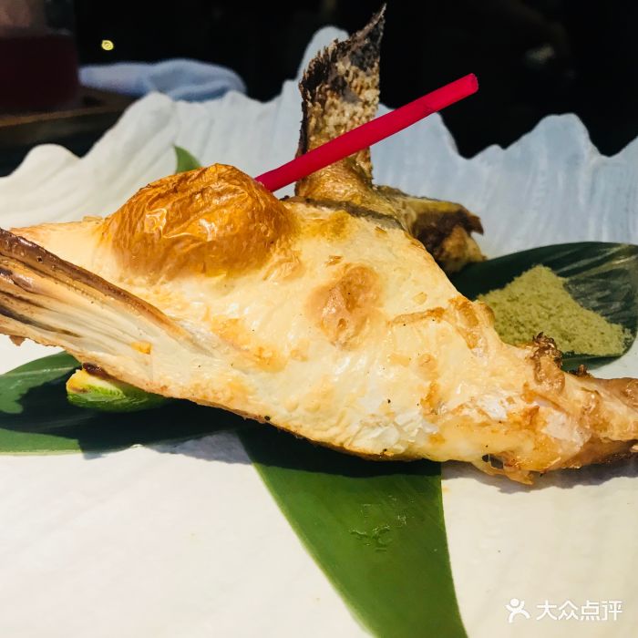 花隐日式怀石料理(美罗城店)盐烤鰤鱼下巴图片 - 第1890张