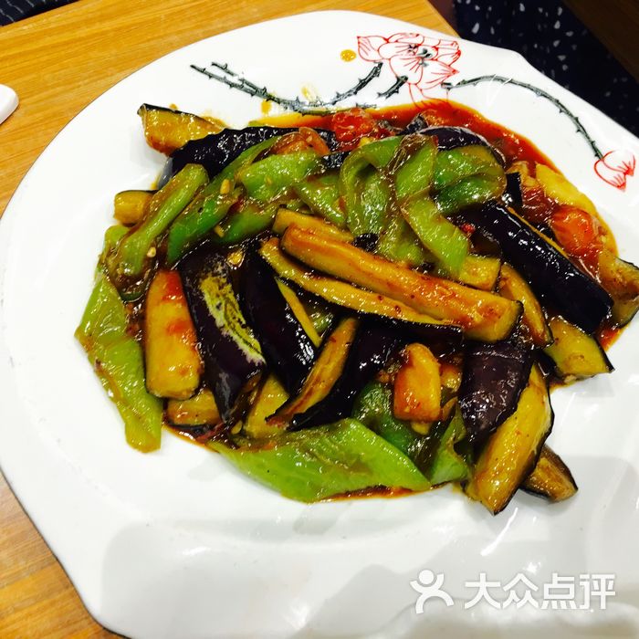 椒鸣椒麻小馆椒鸣虎皮辣子烧茄子图片-北京新疆菜
