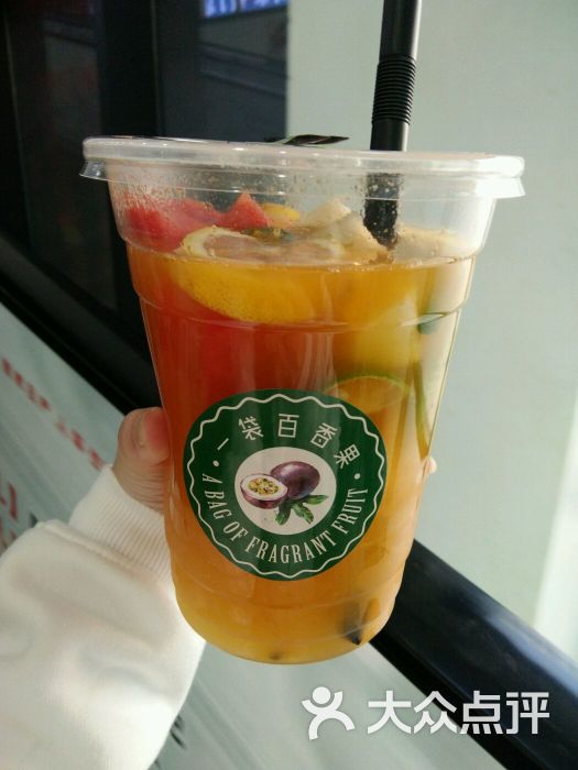 一袋百香果饮品-水果茶图片-阳江美食