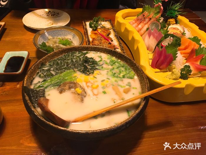 遇叶日本料理(五道口店)骨汤拉面图片 第2张