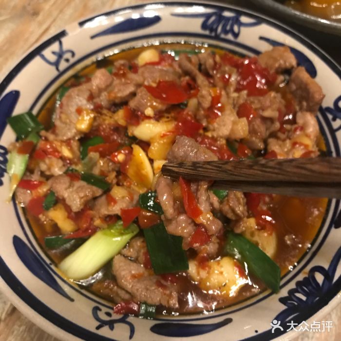 树厨地道黔菜餐厅(贵阳大十字店)糟辣小炒肉图片 第713张
