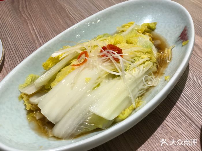 醉忆川-白灼娃娃菜图片-上海美食-大众点评网