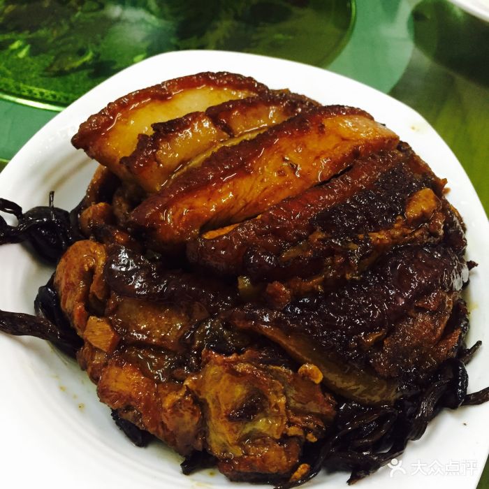 茶树菇扣肉
