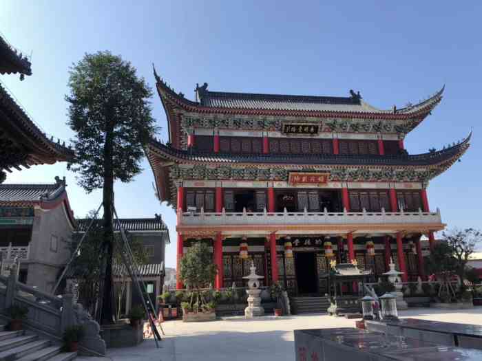 水仙古寺-"精致,但是去的时候看到正在修建,就没有往.