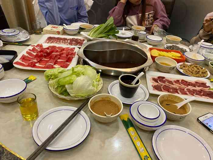 阿力涮肉(总店)-"清真餐厅的味道都很不错,牛肉,羊肉.