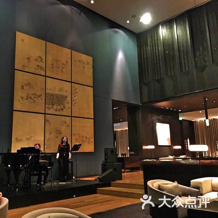 武汉光谷凯悦酒店lobby lounge 大堂吧图片 第5张