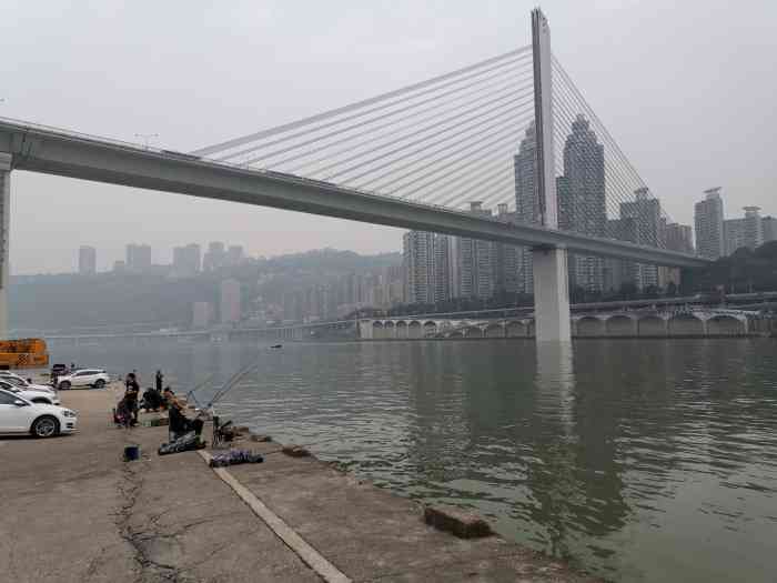 石门码头(石门街)-"重庆石门大桥,位于嘉陵江上,连接沙坪坝区.